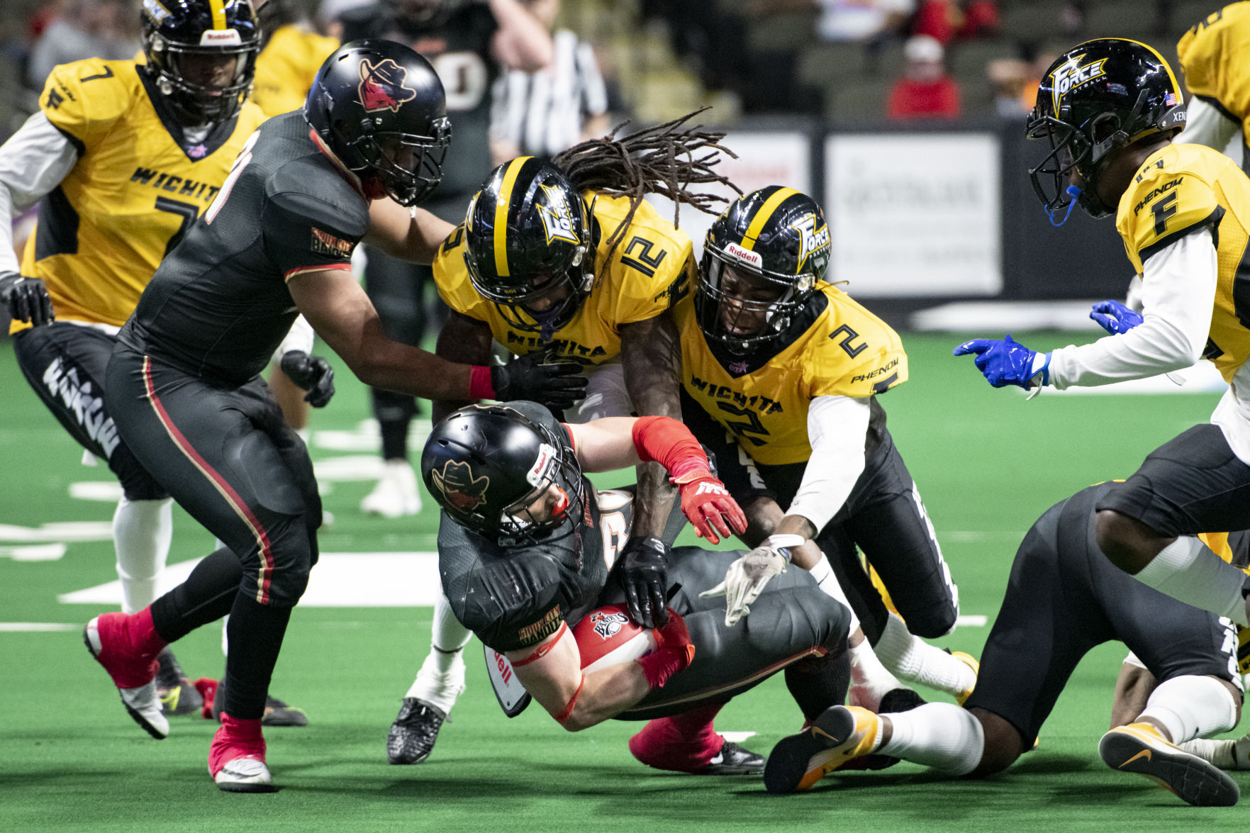 Bandits vs Force football